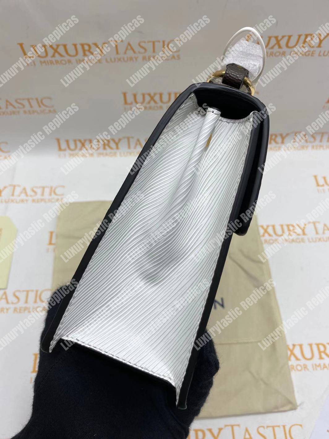 LV Spring Street Monogram Vernis Noir