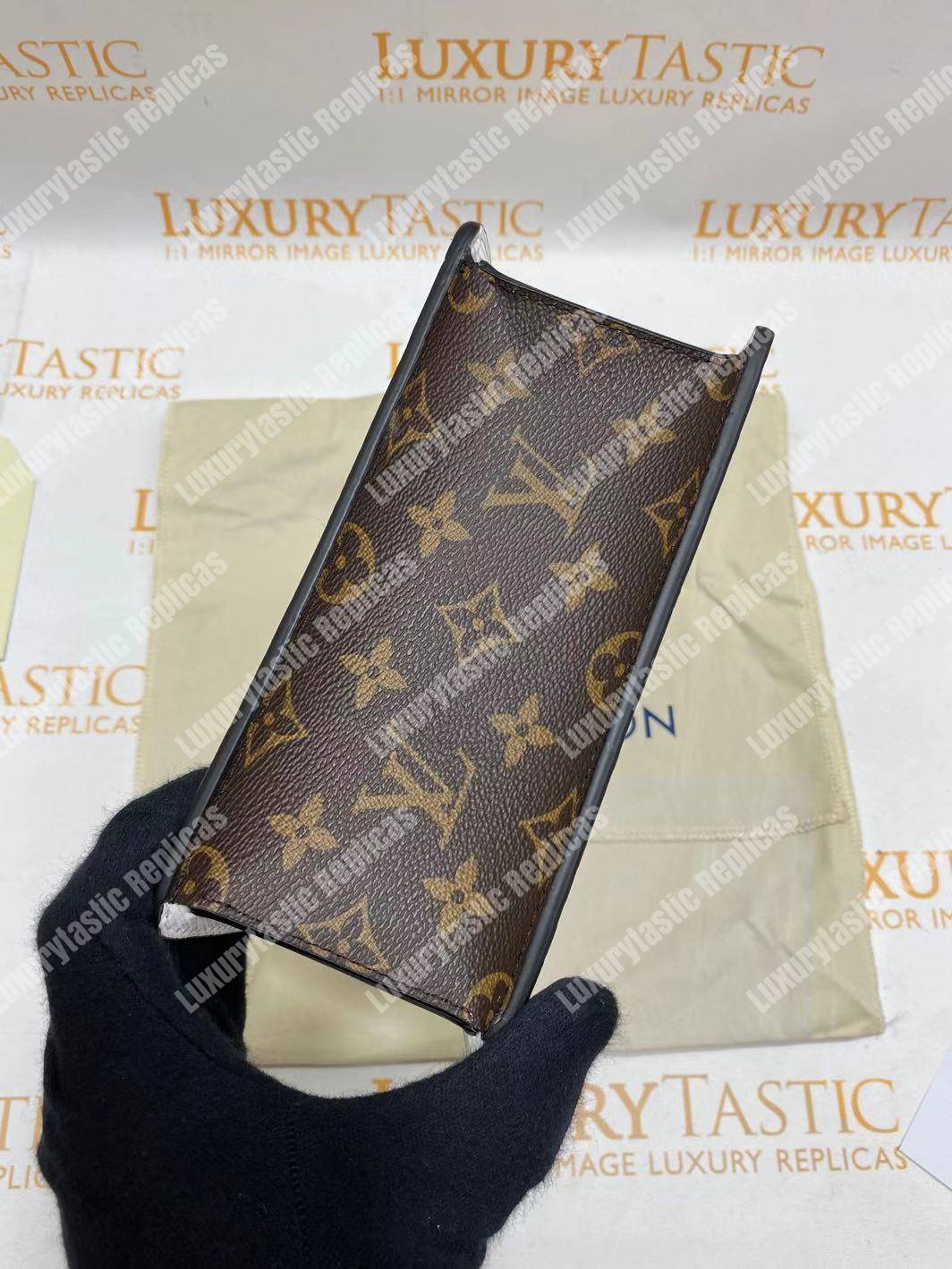 LV Spring Street Monogram Vernis Noir
