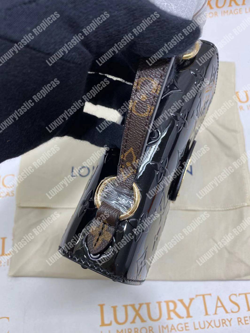 LV Spring Street Monogram Vernis Noir