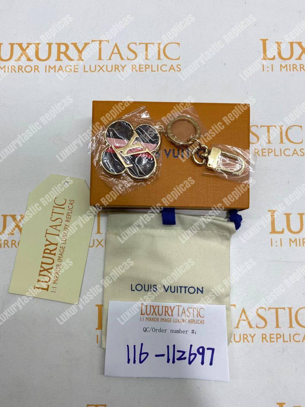 LV Into The Flower Bag Charm and Key Holder
