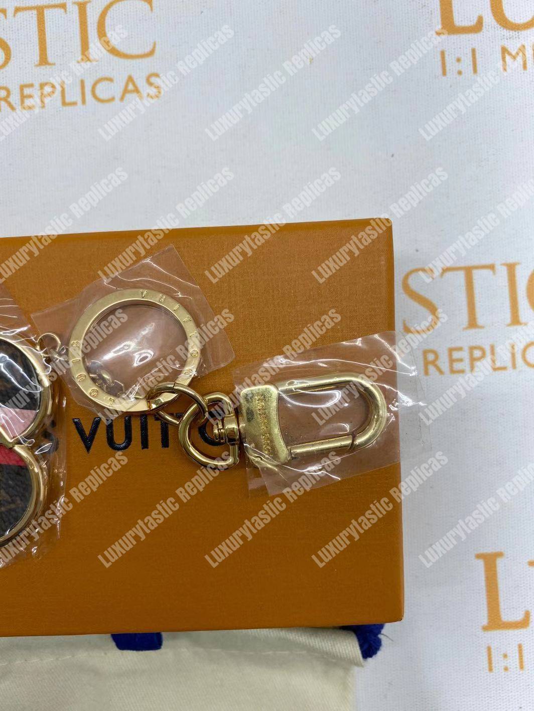 LV Into The Flower Bag Charm and Key Holder