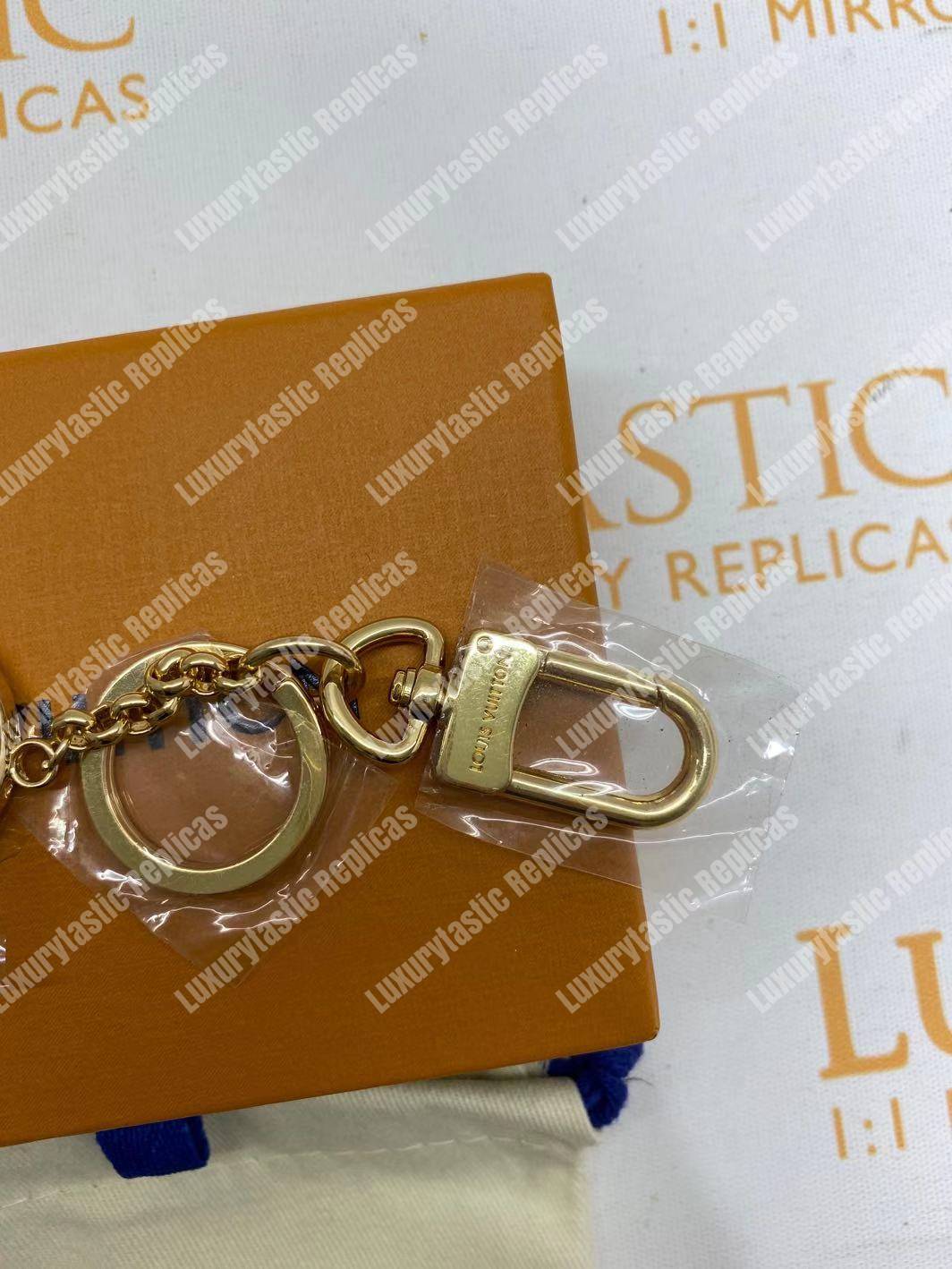 LV Into The Flower Bag Charm and Key Holder