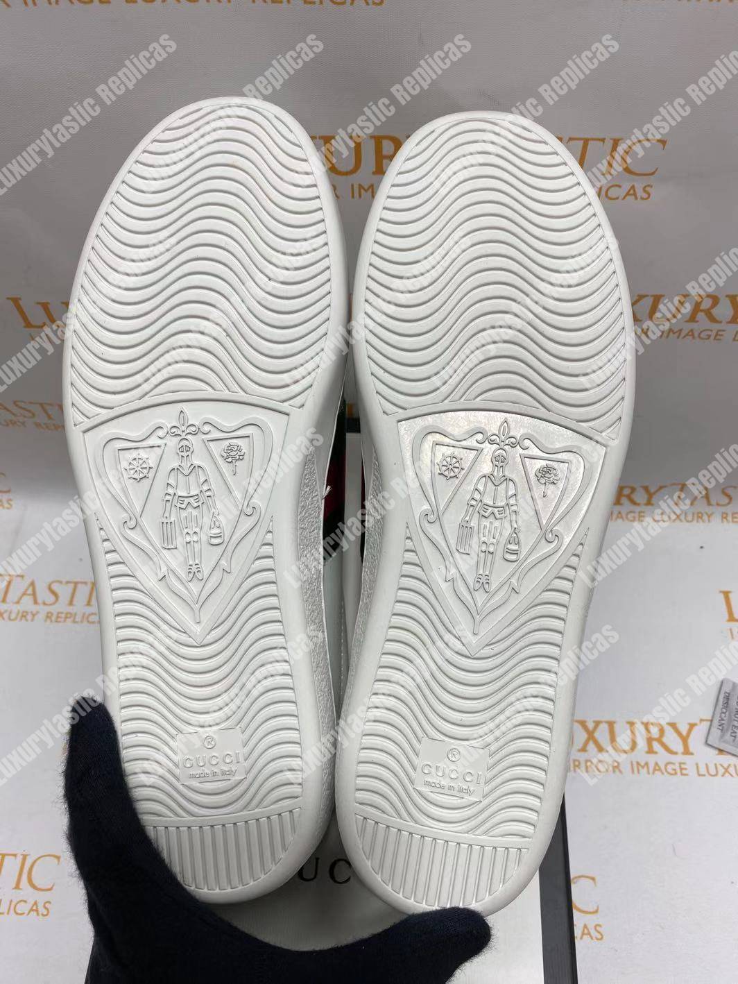 G*u*i men’s ace leather sneaker