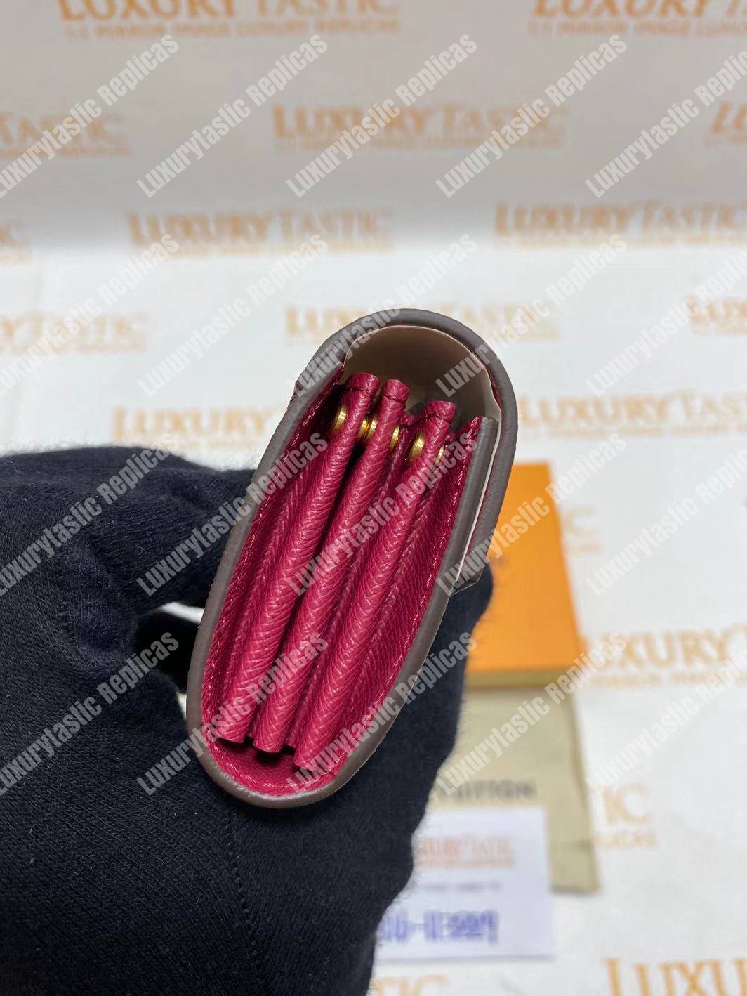 LV Sarah Multicartes Grape