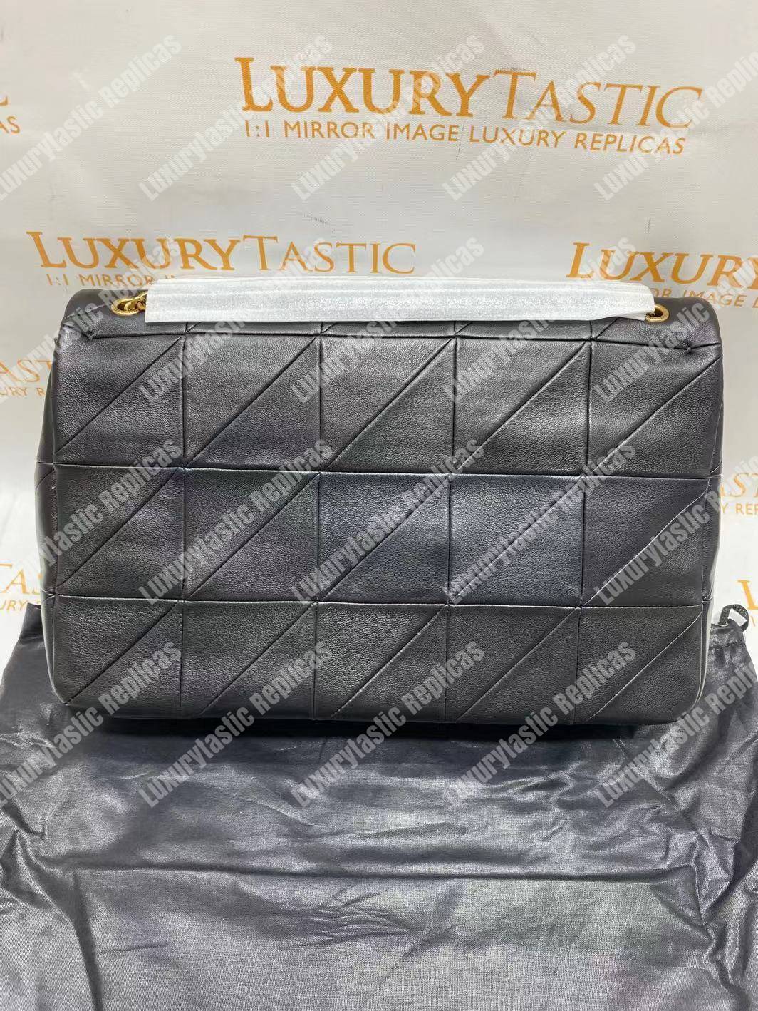 Saint Laurent Jamie Giant Black “CARRÉ RIVE GAUCHE “