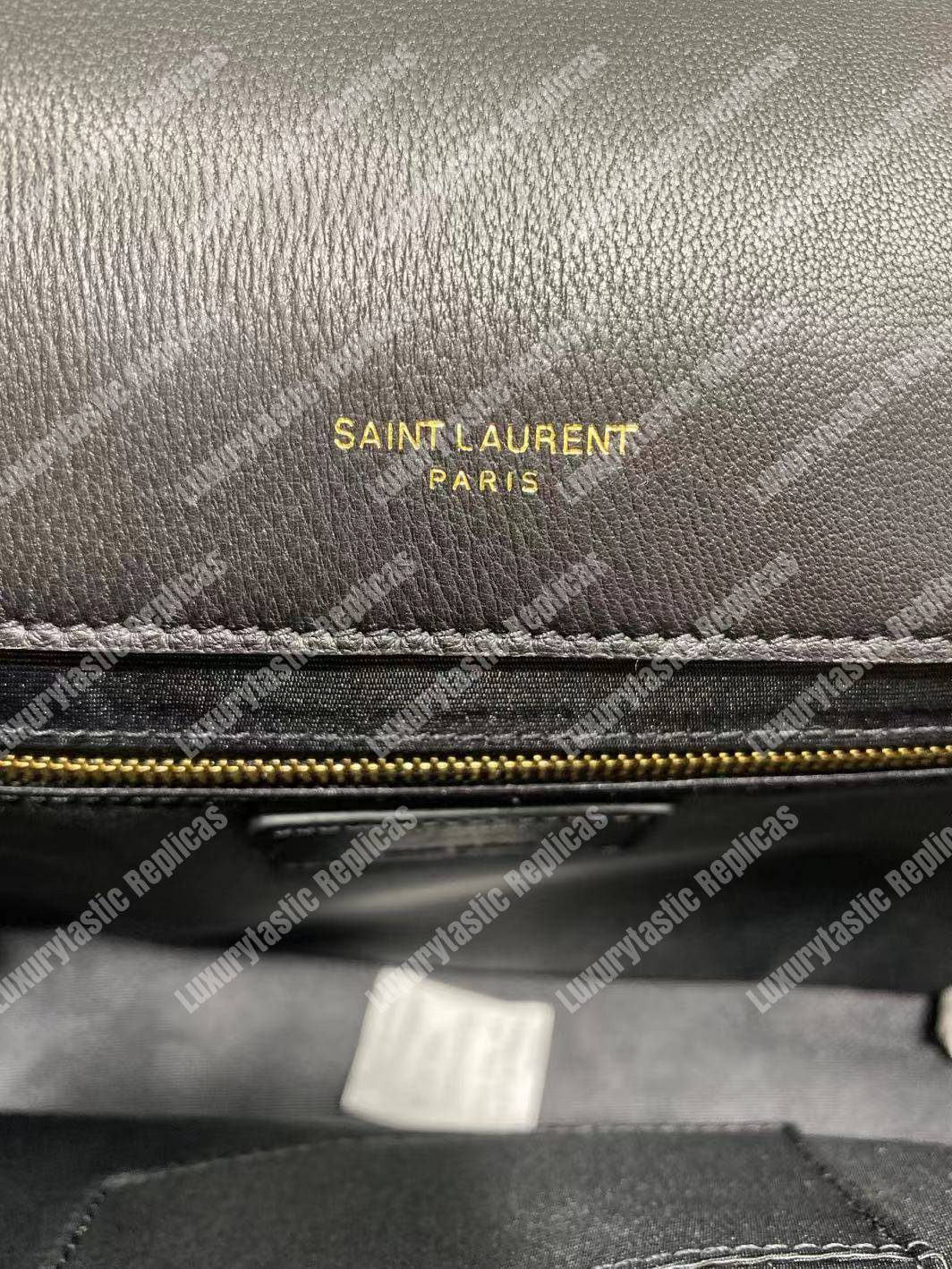 Saint Laurent Jamie Giant Black “CARRÉ RIVE GAUCHE “