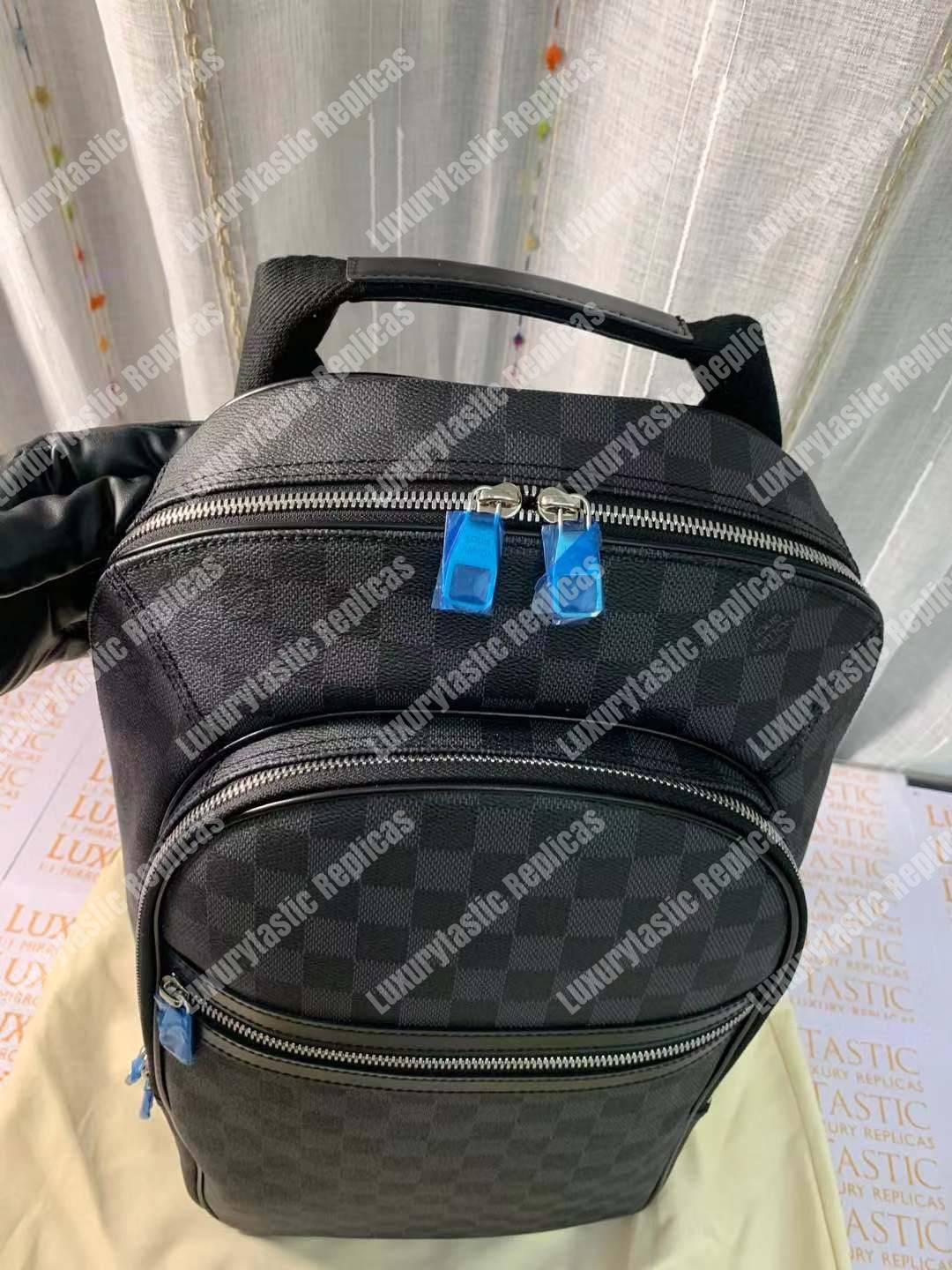 LV Michael Damier Graphite Canvas