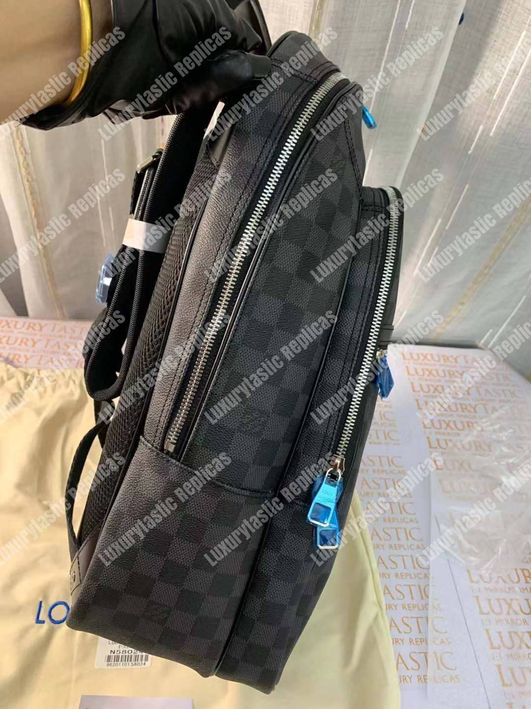 LV Michael Damier Graphite Canvas