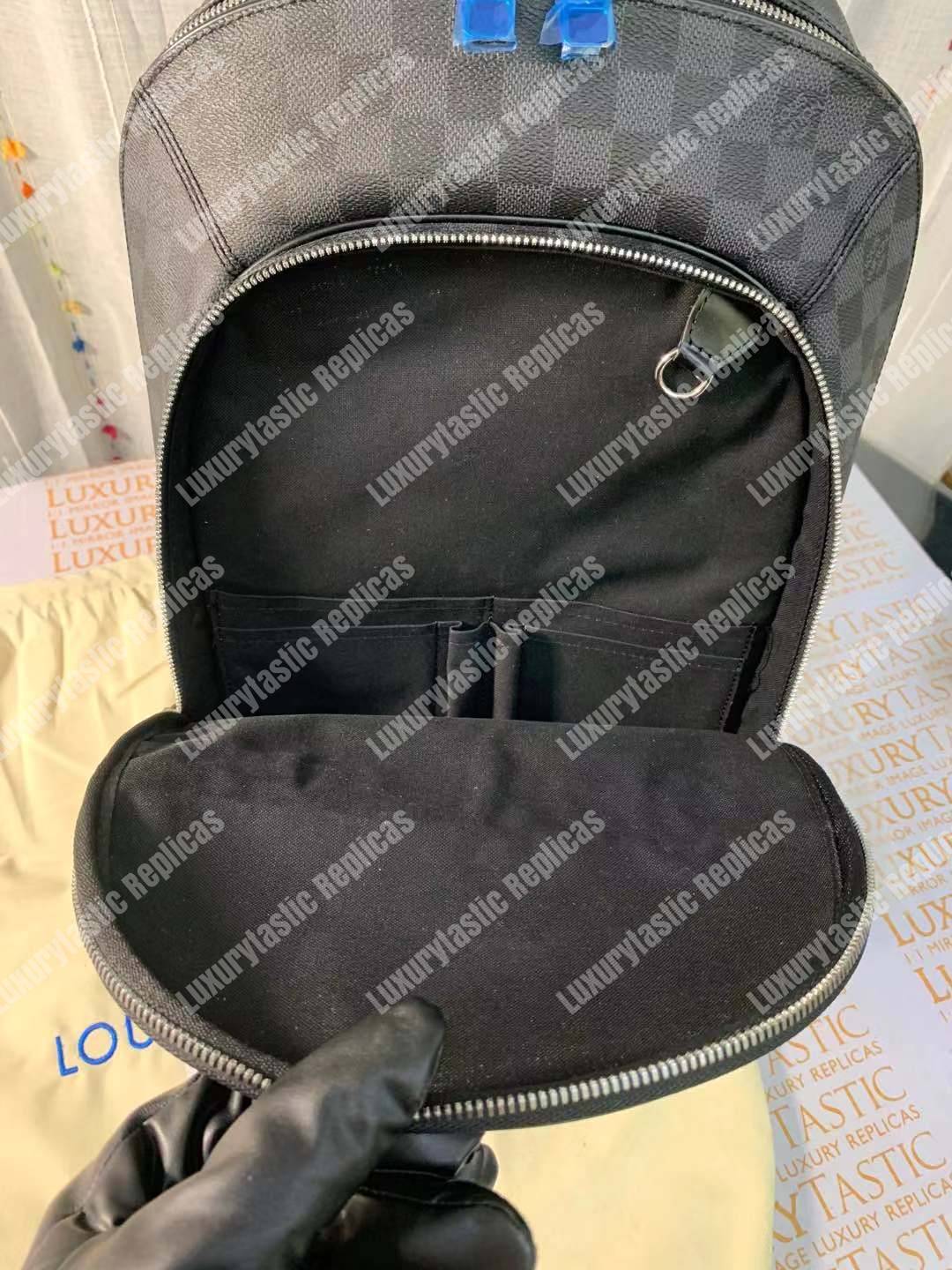 LV Michael Damier Graphite Canvas