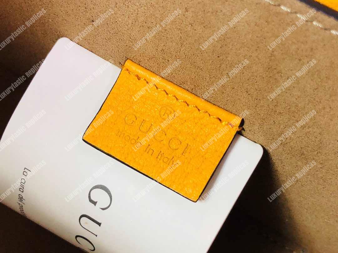 G*u*i padlock gg flora small bamboo shoulder bag