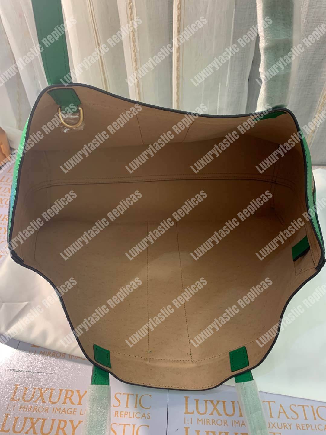 G*u*i ophidia gg flora medium tote green