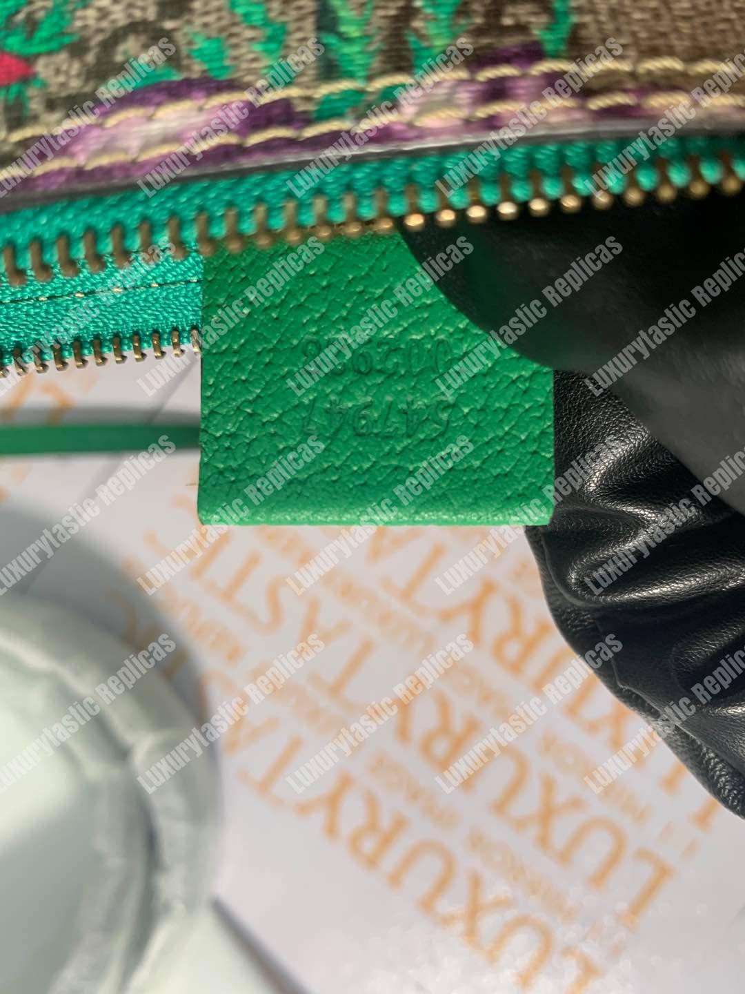 G*u*i ophidia gg flora medium tote green