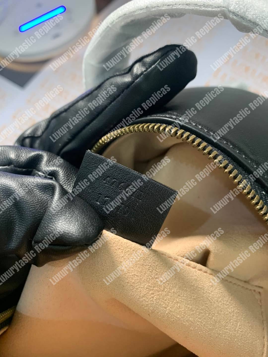 G*u*i gg marmont quilted leather backpack black