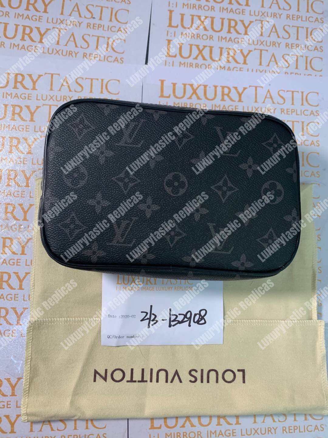 LV Toilet Pouch PM Monogram Eclipse