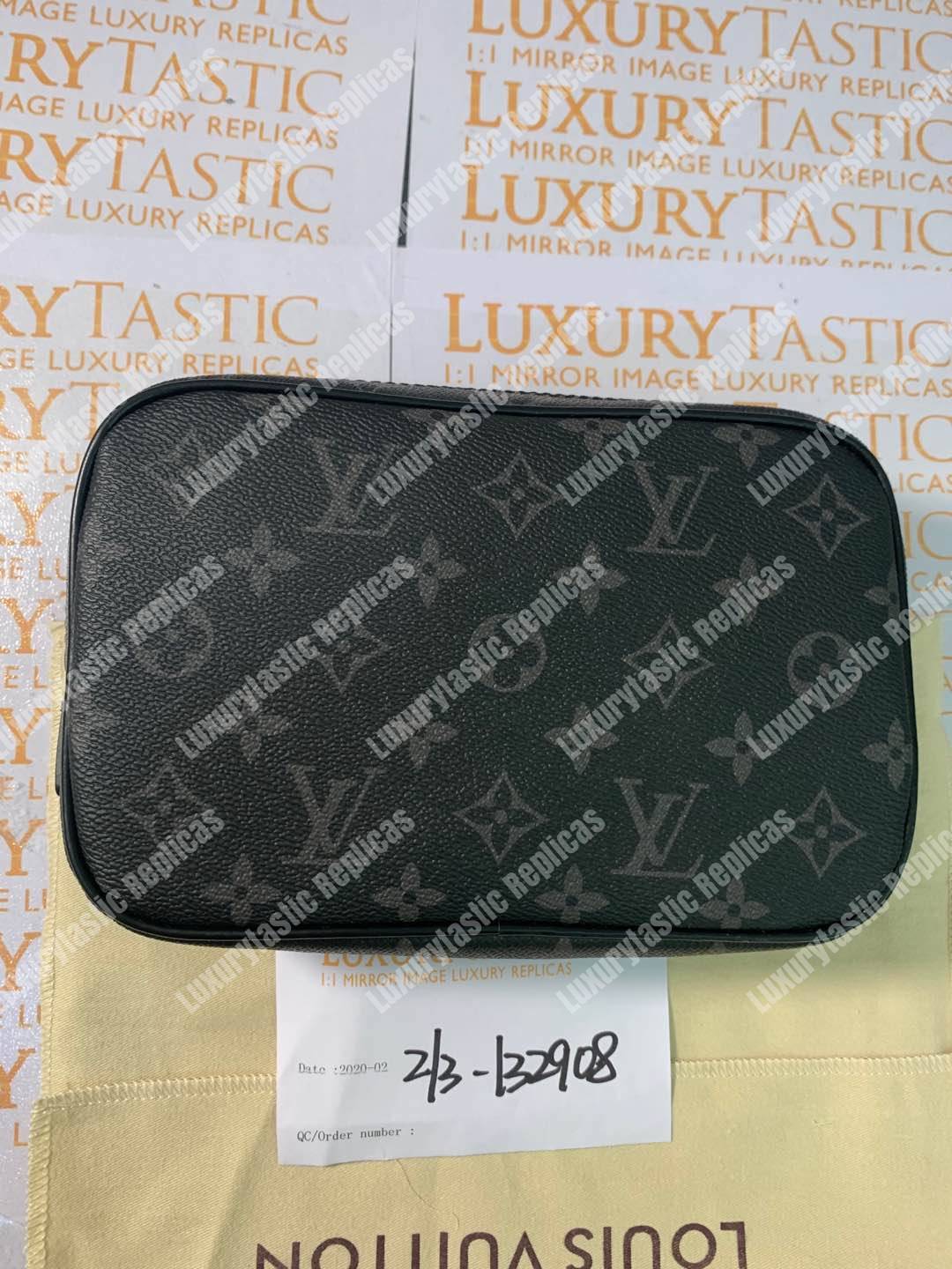 LV Toilet Pouch PM Monogram Eclipse