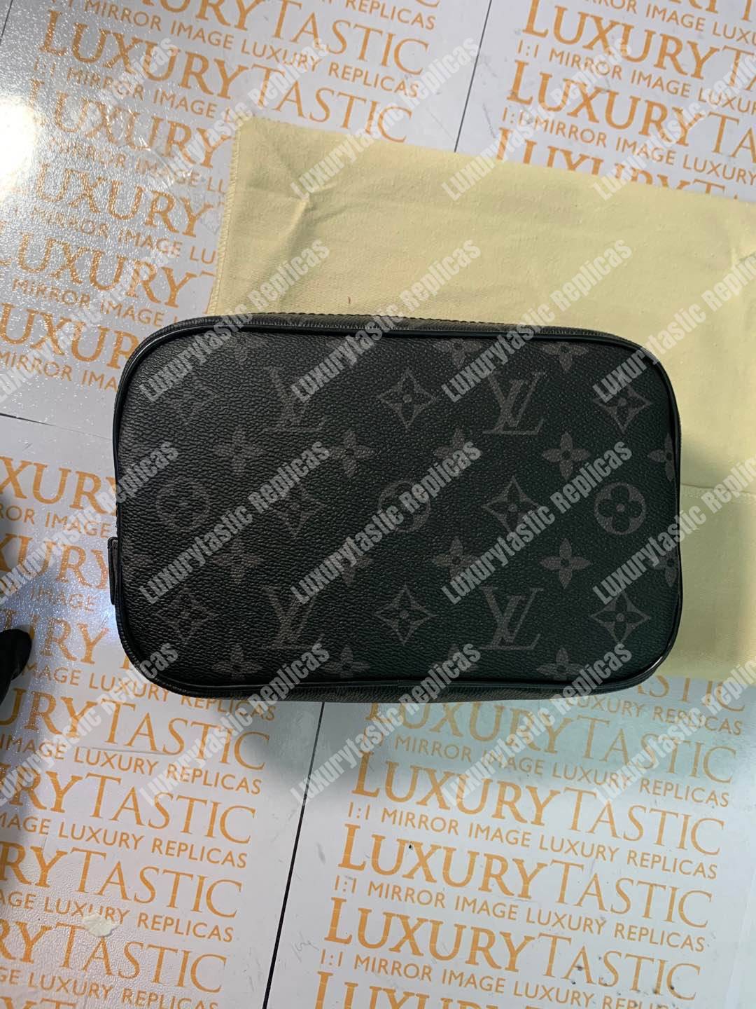 LV Toilet Pouch PM Monogram Eclipse
