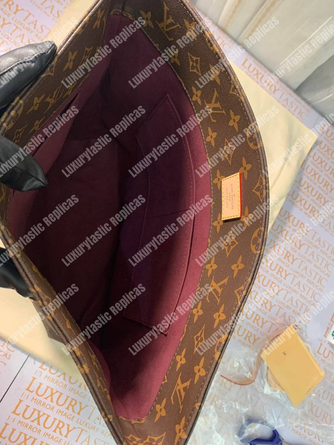 LV Melie Monogram Canvas Brown