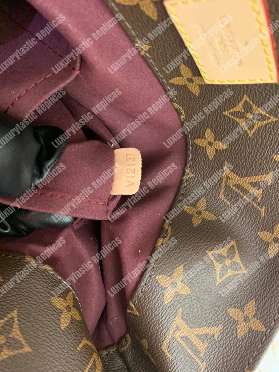 LV Melie Monogram Canvas Brown