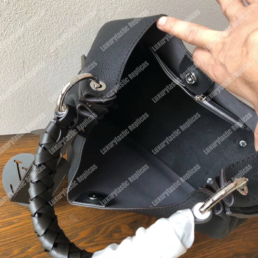 LV Carmel Mahina Monogram Noir