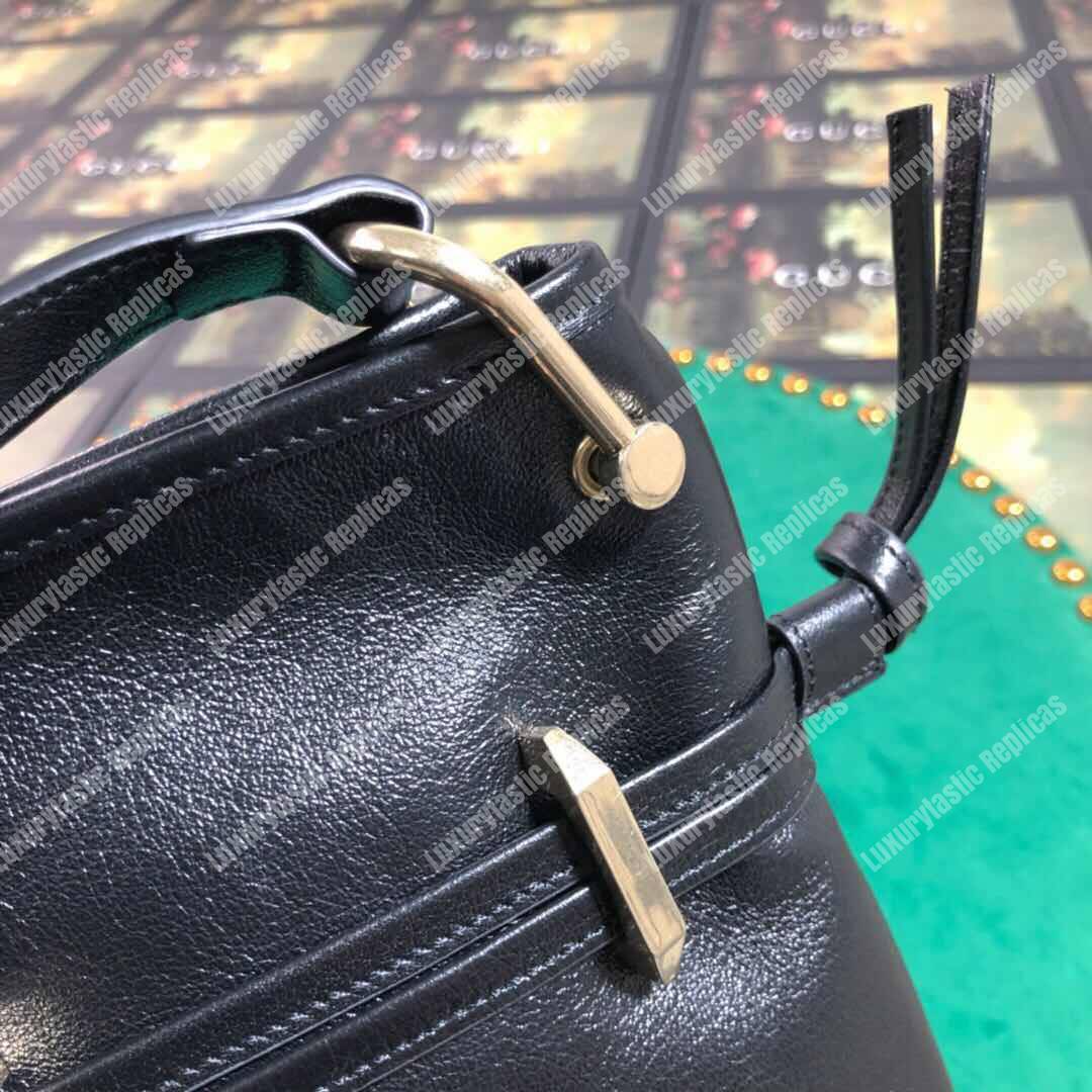 G*u*i 1955 horsebit messenger bag black
