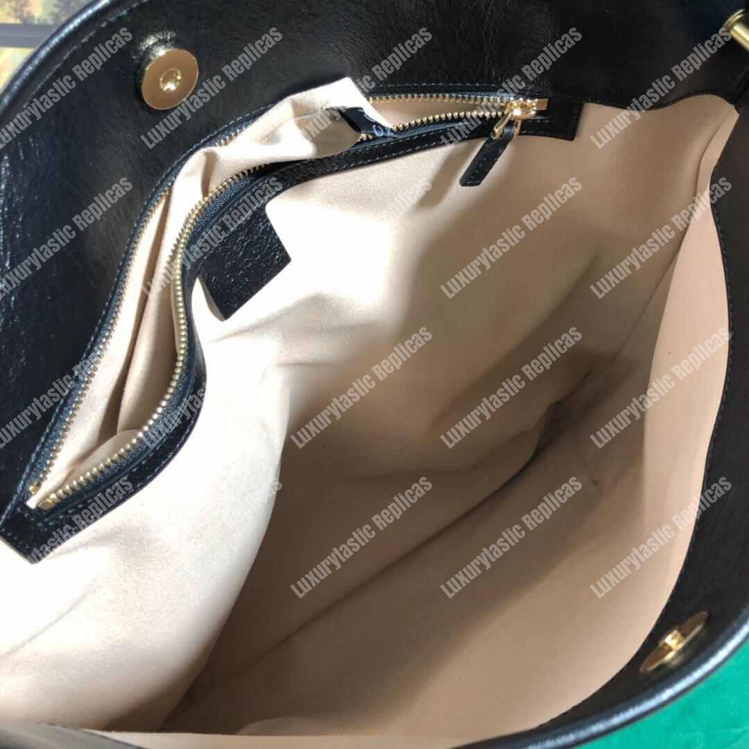 G*u*i 1955 horsebit messenger bag black