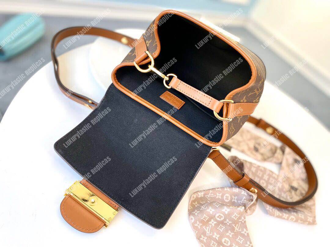 LV Dauphine Backpack PM Monogram And Monogram Reverse