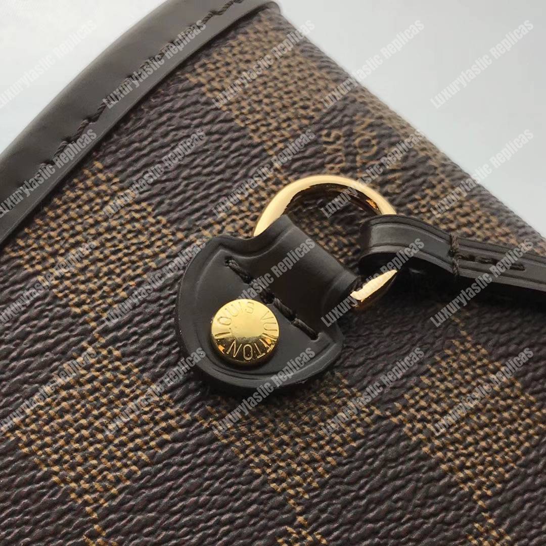 LV Neverfull PM Damier Ebene Cherise