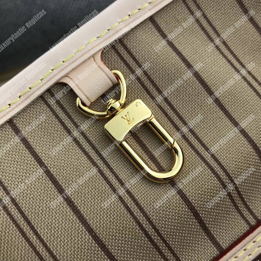 LV Neverfull PM Monogram Beige