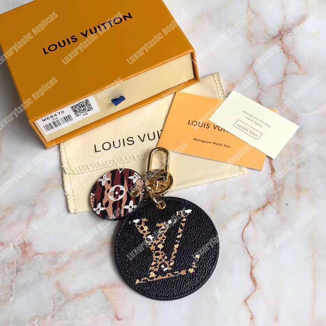 LV Monogram Reverse Key Holder And Bag Charm