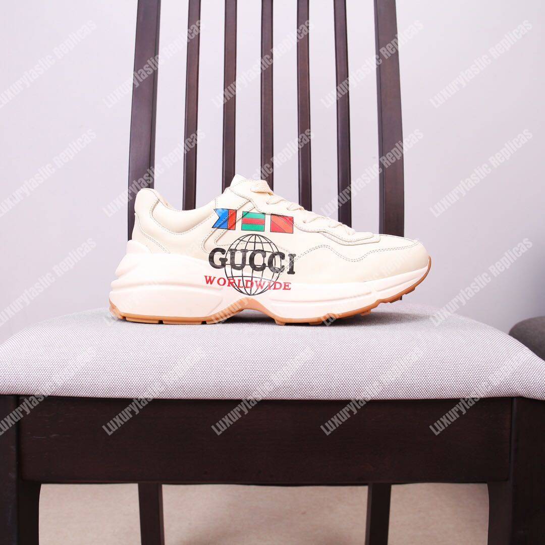 G*u*i men’s rhyton G*u*i worldwide sneaker