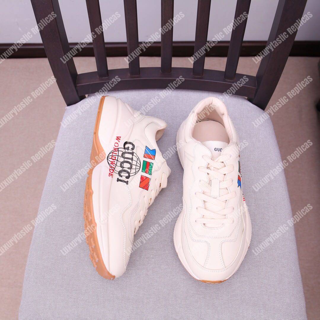 G*u*i men’s rhyton G*u*i worldwide sneaker