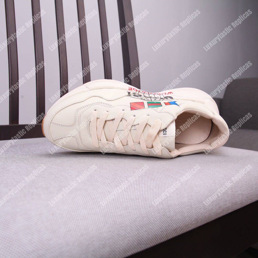 G*u*i men’s rhyton G*u*i worldwide sneaker