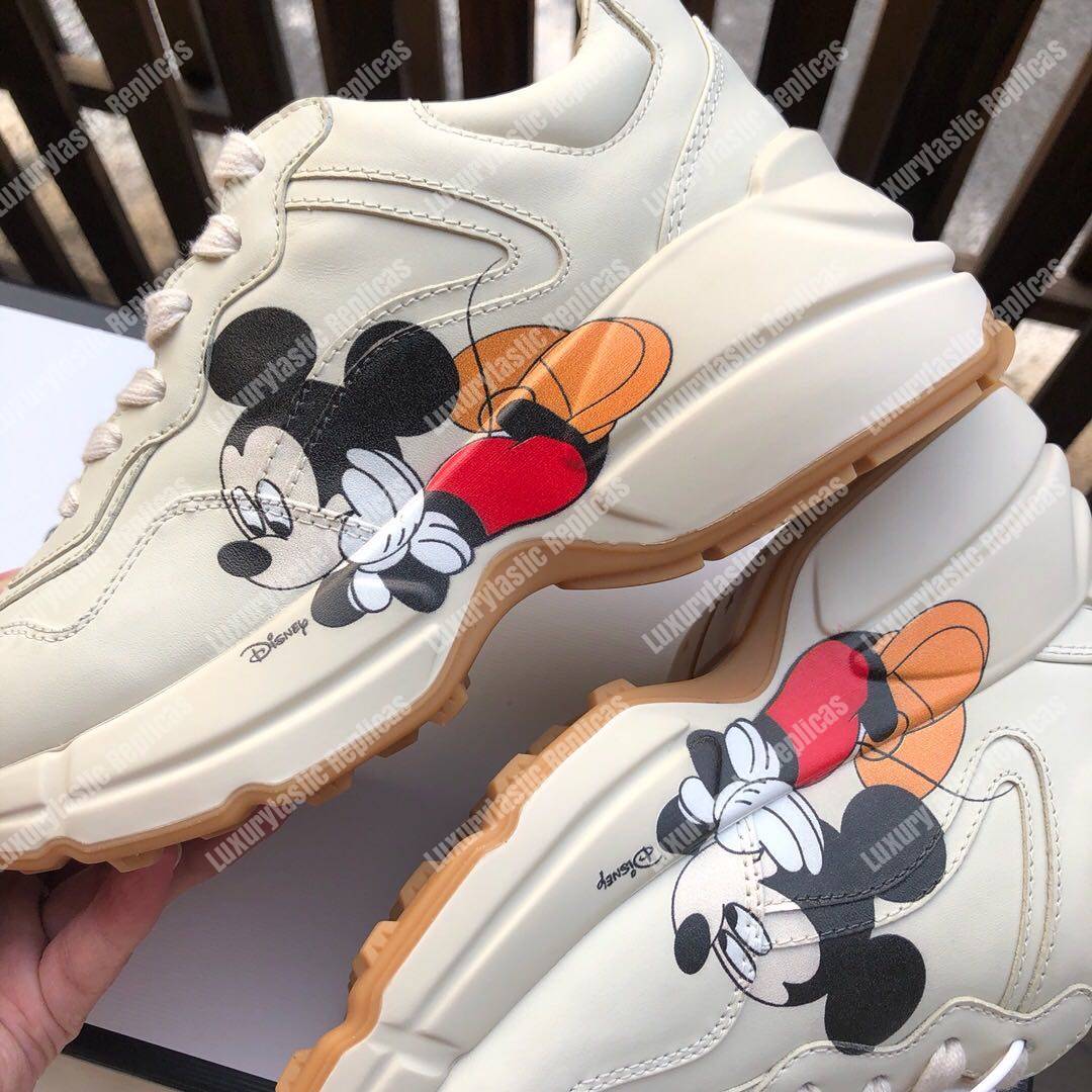G*u*i men’s disney x G*u*i rhyton sneaker