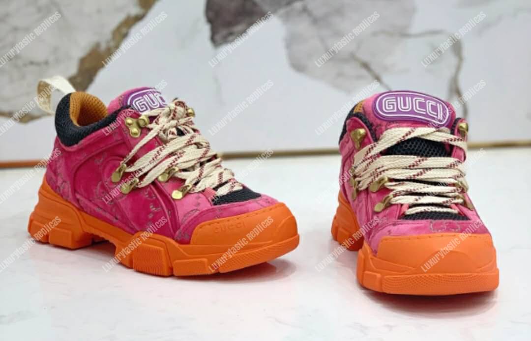 G*u*i women’s flashtrek sneaker with crystals