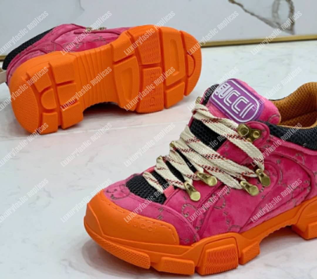 G*u*i women’s flashtrek sneaker with crystals