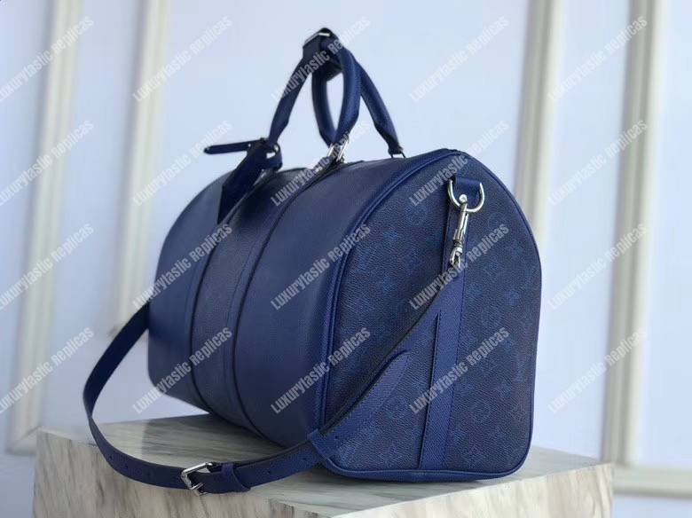 LV Keepall Bandouliere 50 Cobalt
