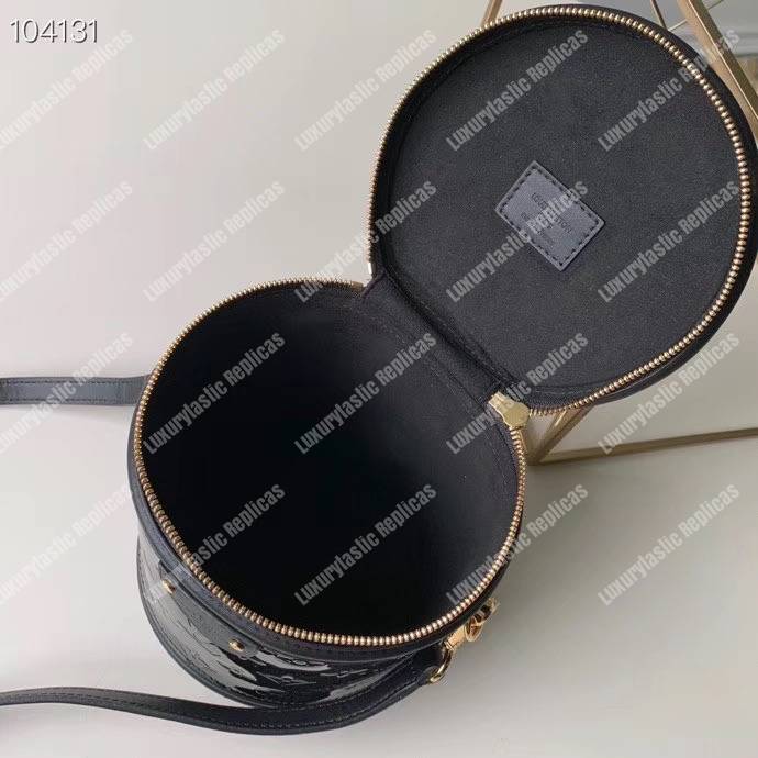 LV Cannes Monogram Vernis Noir