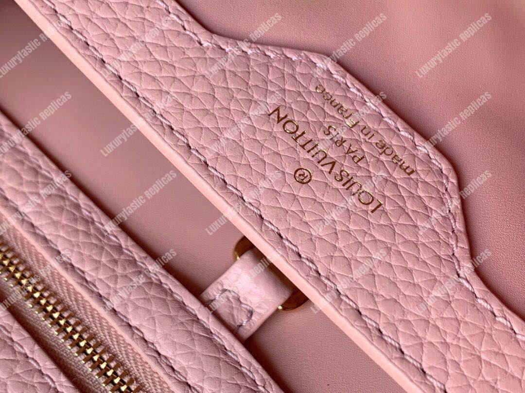 LV Capucines BB Taurillon Leather Magnolia