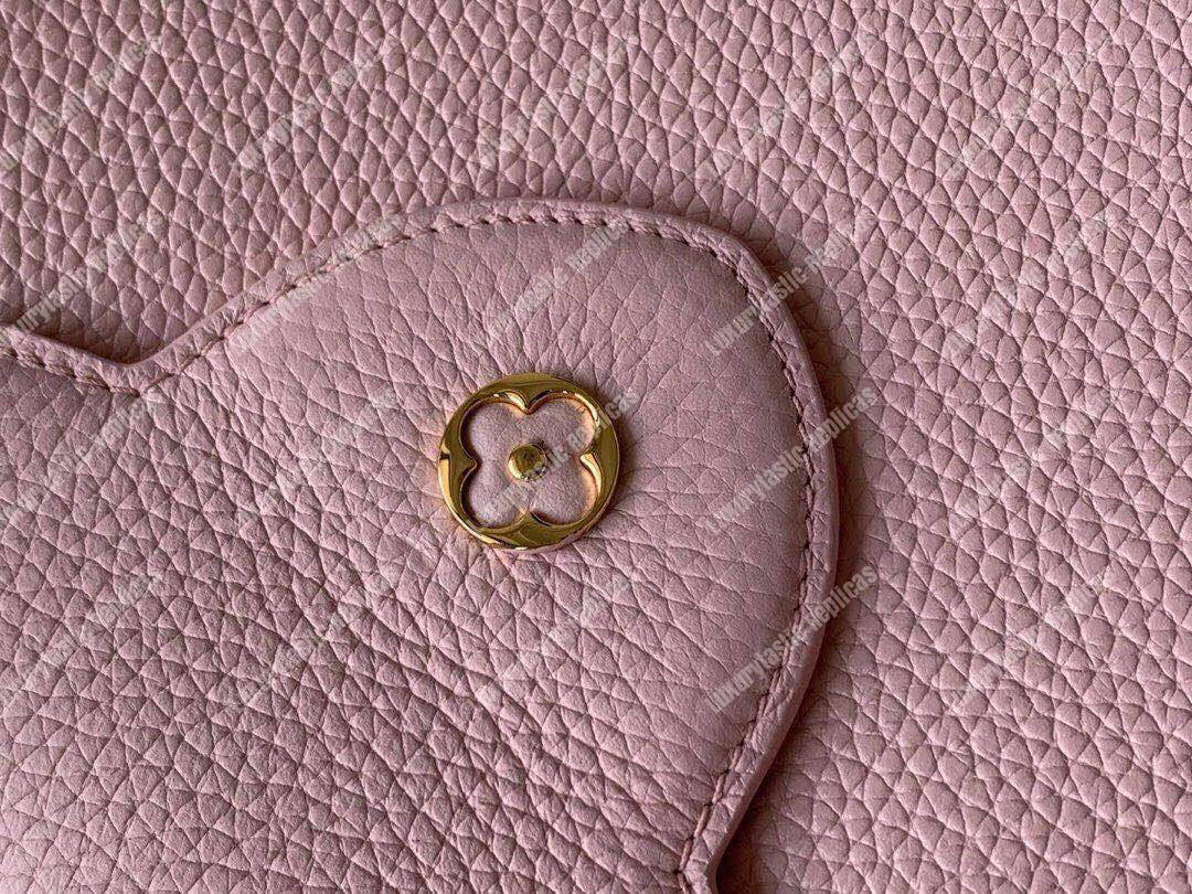 LV Capucines BB Taurillon Leather Magnolia