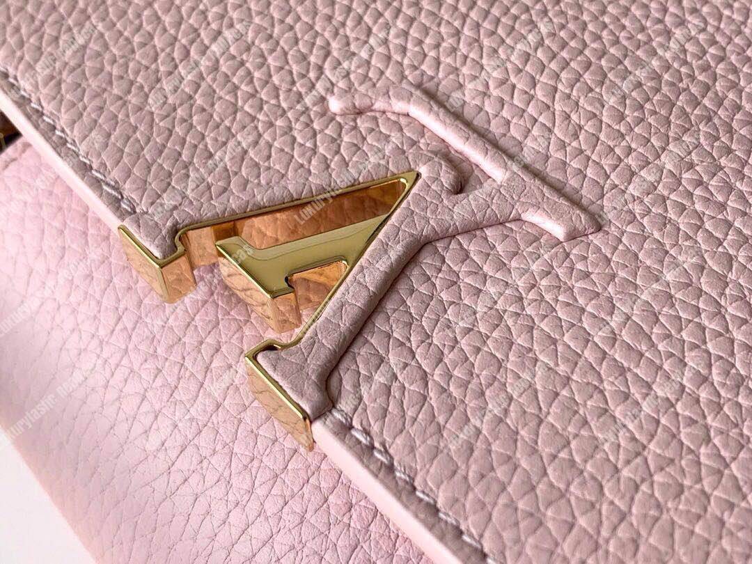LV Capucines BB Taurillon Leather Magnolia
