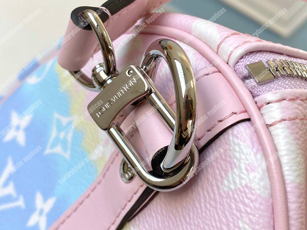 LV Escale Speedy Bandouliere 30 Pastel Pink