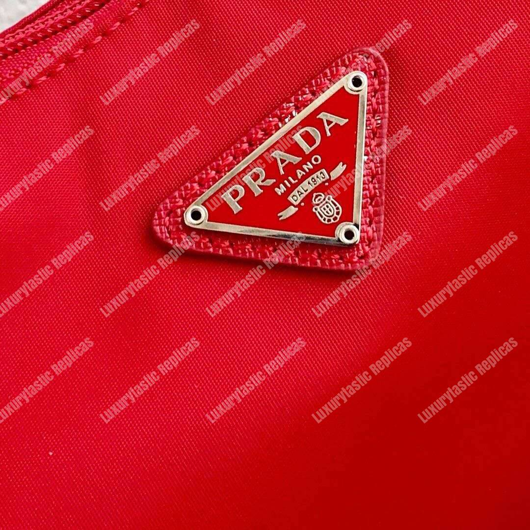 Pra*a re-edition 2000 nylon mini-bag red
