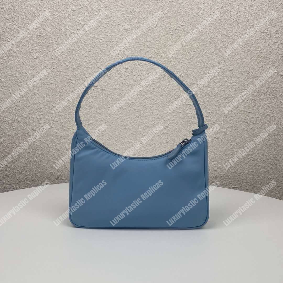 Pra*a re-edition 2000 nylon mini-bag periwinkle