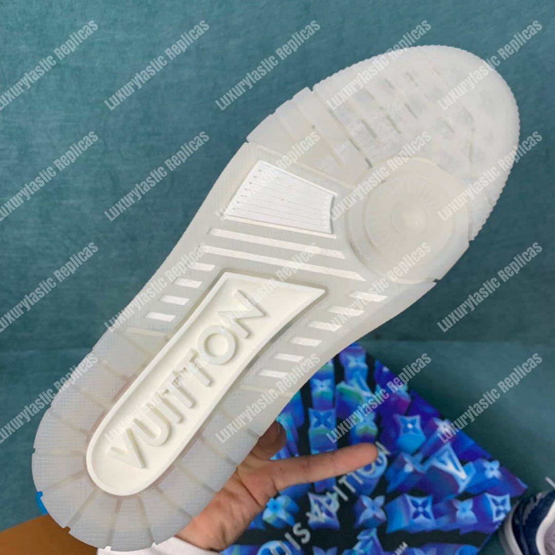 LV Trainer Sneaker Blue
