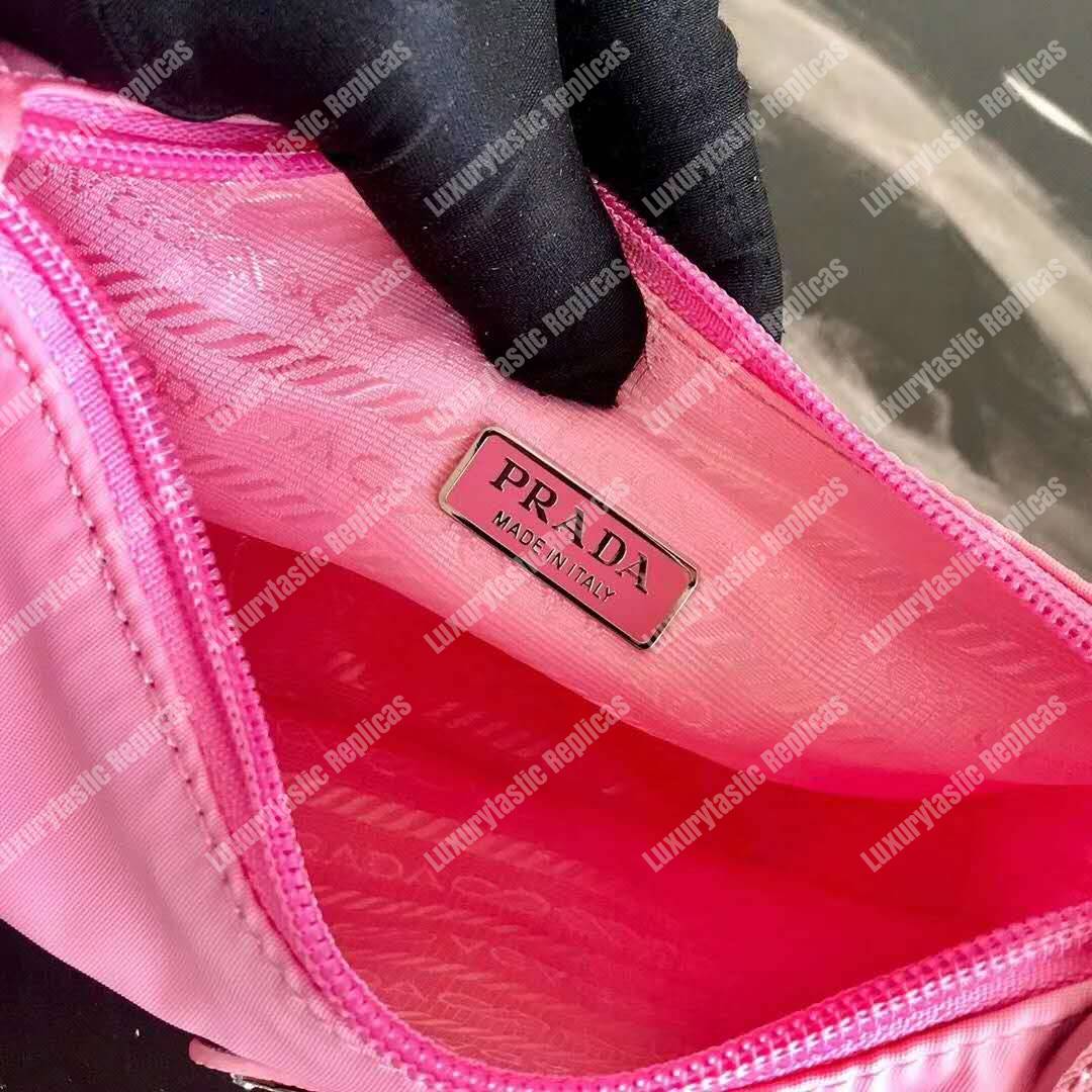 Pra*a re-edition 2000 nylon mini-bag red