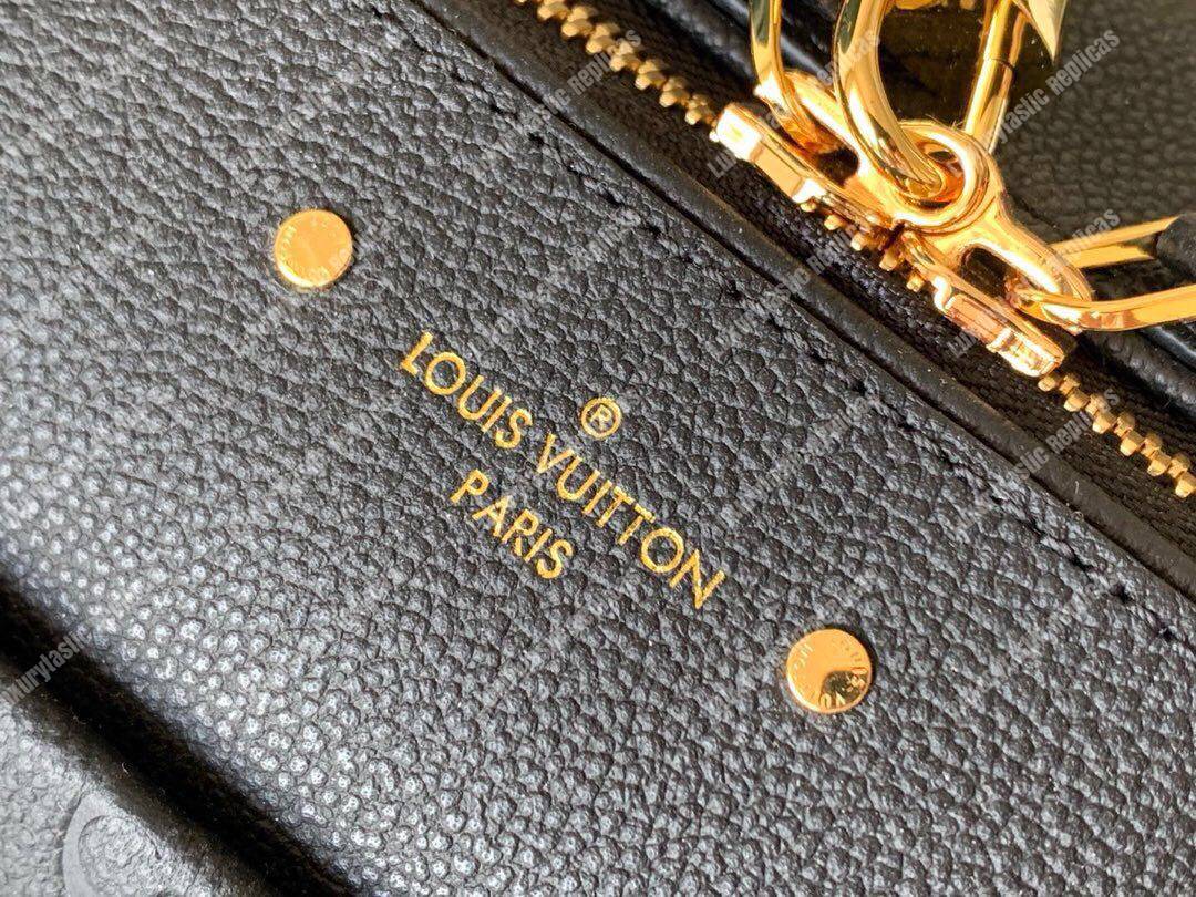 LV Speedy Bandouliere 30 Monogram Empreinte Leather Bleu Infini