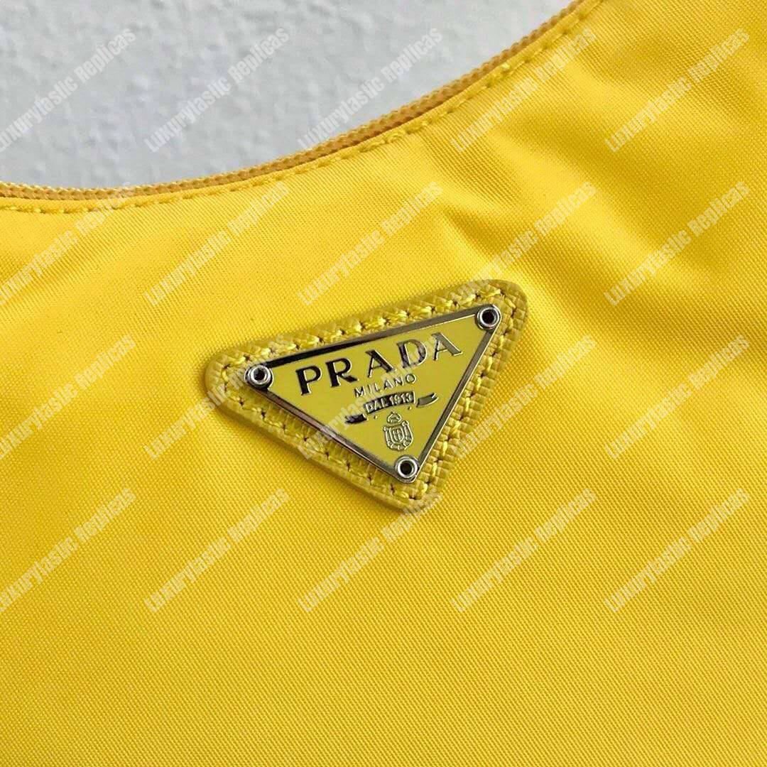 Pra*a re-edition 2000 nylon mini-bag yellow