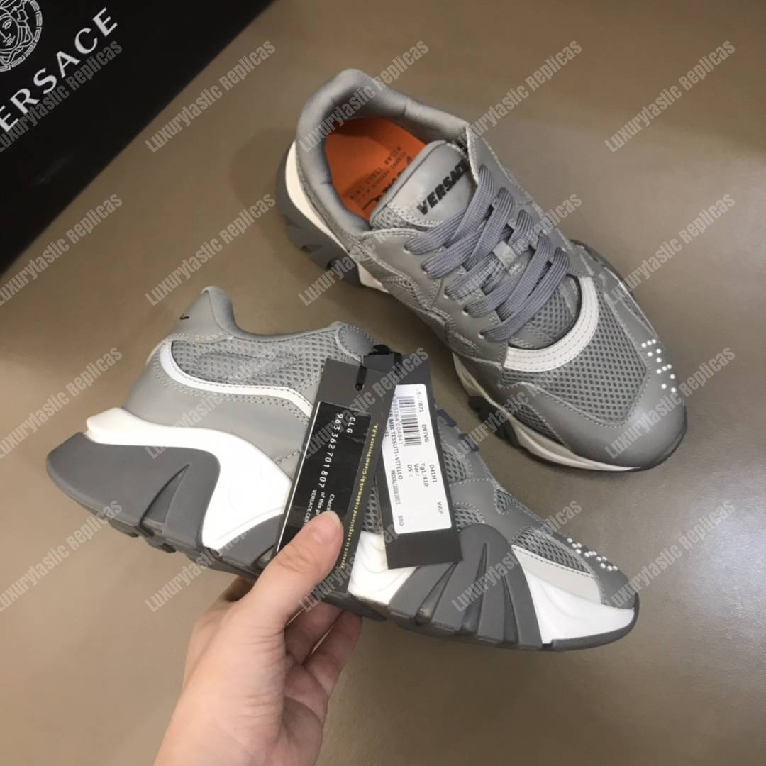 Versace Squalo Sneakers Gray