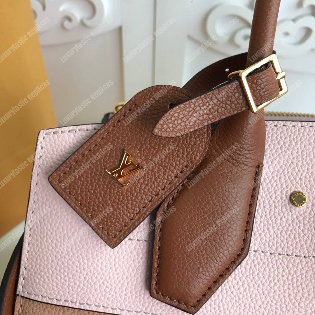 LV City Steamer MM Autres Cuirs Papyrus Creme Sienne