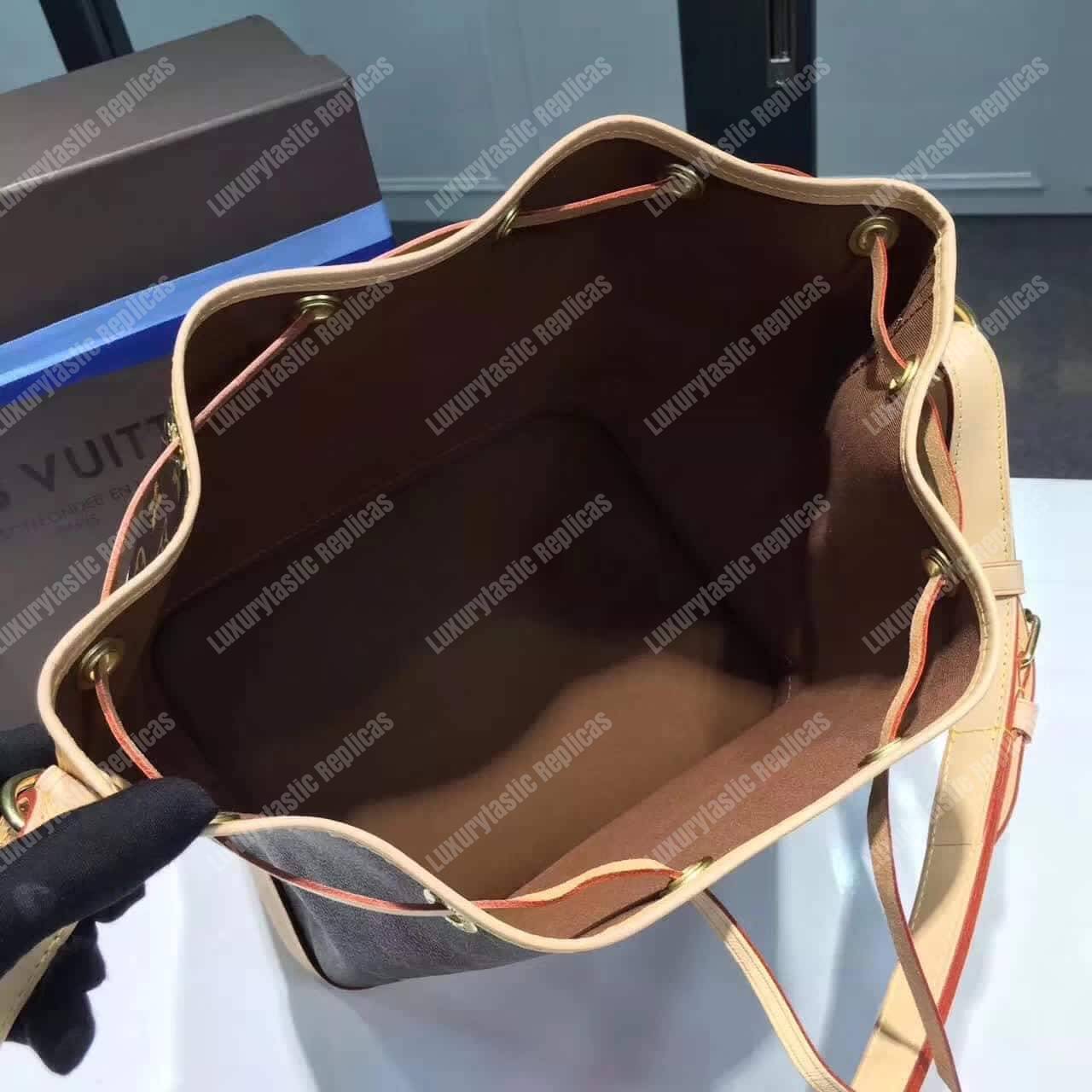 LV Petit Noe BB World Tour Monogram Canvas